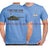 Chieftain Tank Best Job I Ever Had Double Side Printed T-Shirt - Carolina Blue