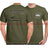 Chieftain Tank Best Job I Ever Had Double Side Printed T-Shirt - Military Green/Olive