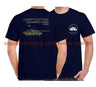 Chieftain Tank Best Job I Ever Had Double Side Printed T-Shirt - Navy Blue