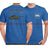Chieftain Tank Best Job I Ever Had Double Side Printed T-Shirt - Royal Blue