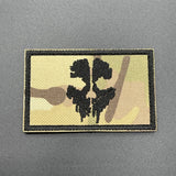 COD Skull Patch Camo, Hook & Loop, 8cm | Task Outdoor