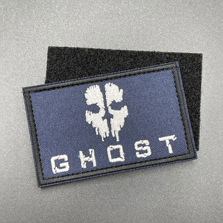 COD Skull Ghost Patch, Hook & Loop, 8cm | Task Outdoor