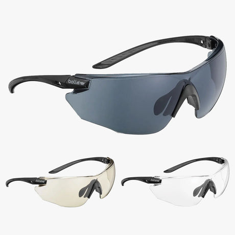 Bolle Combat Ballistic Safety Glasses: 3 Lens Kit | Task Outdoor