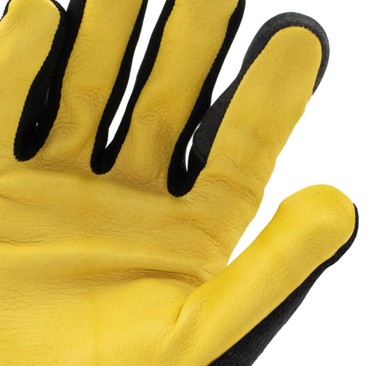 Ironclad Command Pro Leather Gloves fingers on white background