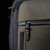Pentagon Consul 27L Backpack RAL7013 Green Zip Close Up | Task Outdoor