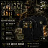 Contact Wait Out Double Print T-Shirt