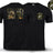 Contact Wait Out Double Print T-Shirt - Black