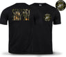 Contact Wait Out Double Print T-Shirt - Black