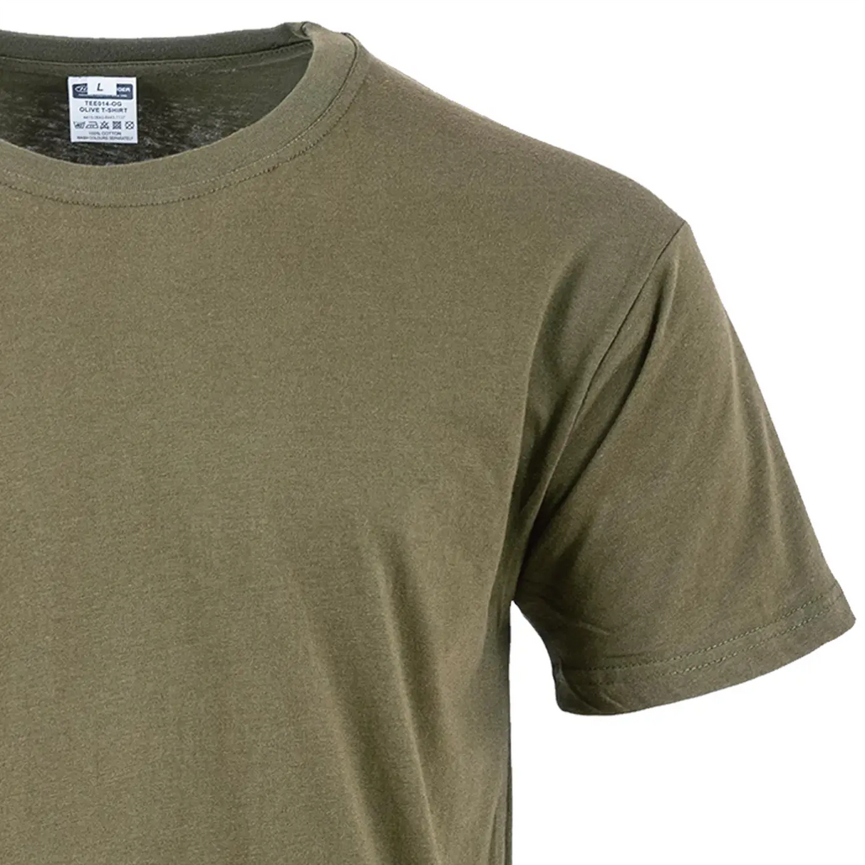 Highlander Tactical Cotton T-Shirt Range Green | Task Outdoor