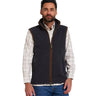 Jack Pyke Countryman Fleece Gilet in Charcoal Grey from the front on white background