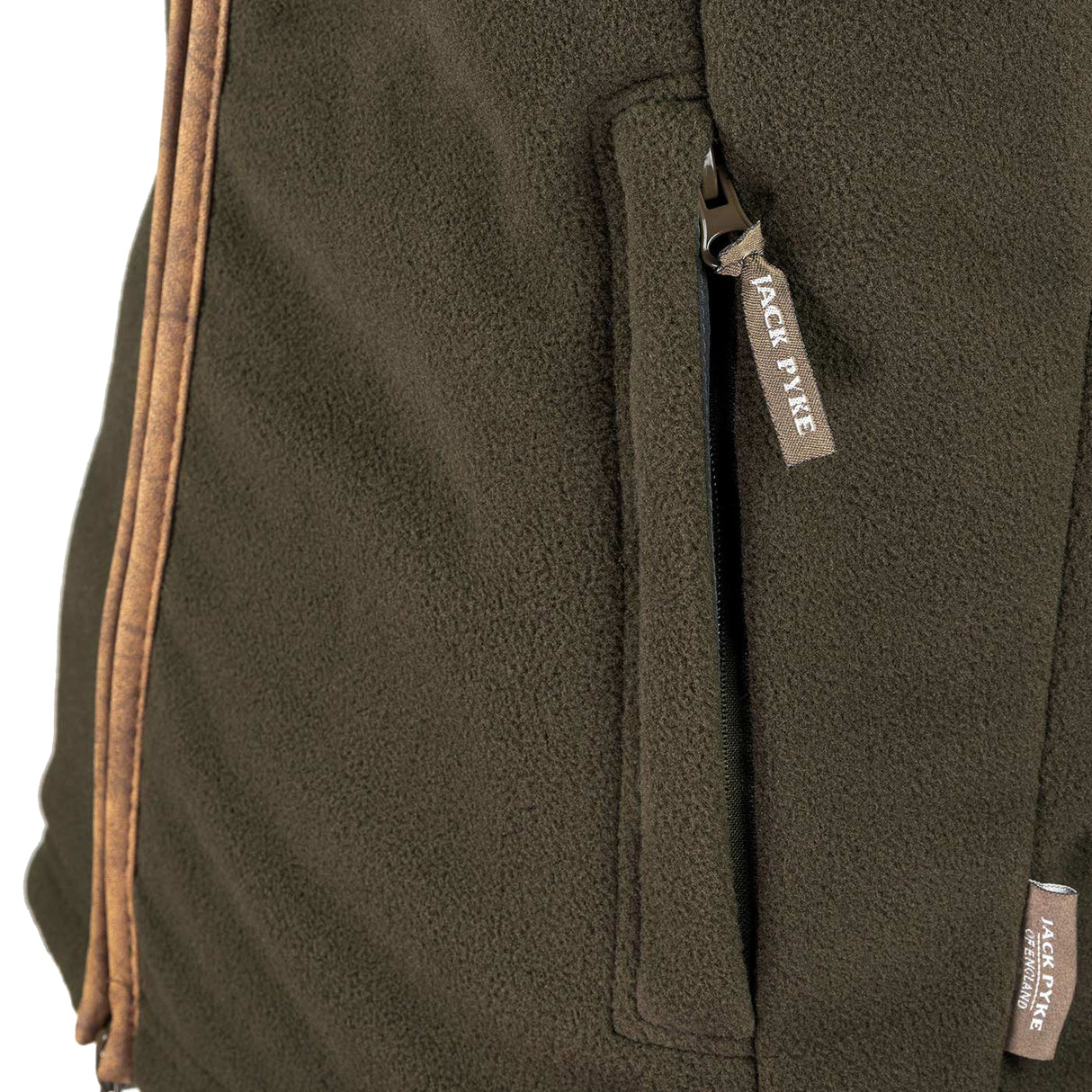 Jack Pyke Countryman Fleece Gilet Dark Olive | Task Outdoor