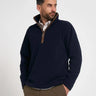 Jack Pyke Countryman Fleece Pullover in navy blue from the front on white background