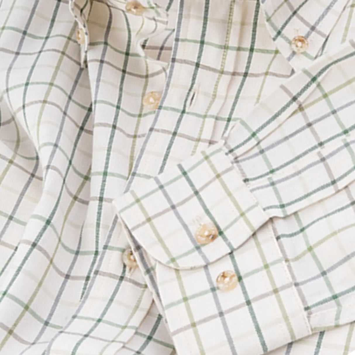 Jack Pyke Countryman Shirt Green Check | Task Outdoor