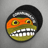 Cowabunga It Is Patch, Hook & Loop, 8cm | Task Outdoor