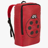 Highlander Creature Kids Mummy Sleeping Bag ladybird storage bag on white background