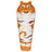 Highlander Creature Kids Mummy Sleeping Bag tiger on white background