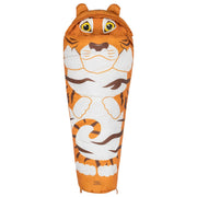 Highlander Creature Kids Mummy Sleeping Bag tiger - on white background