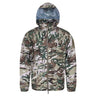 Highlander Cyclone Pro Waterproof Military Jacket in hmtc camo from the front