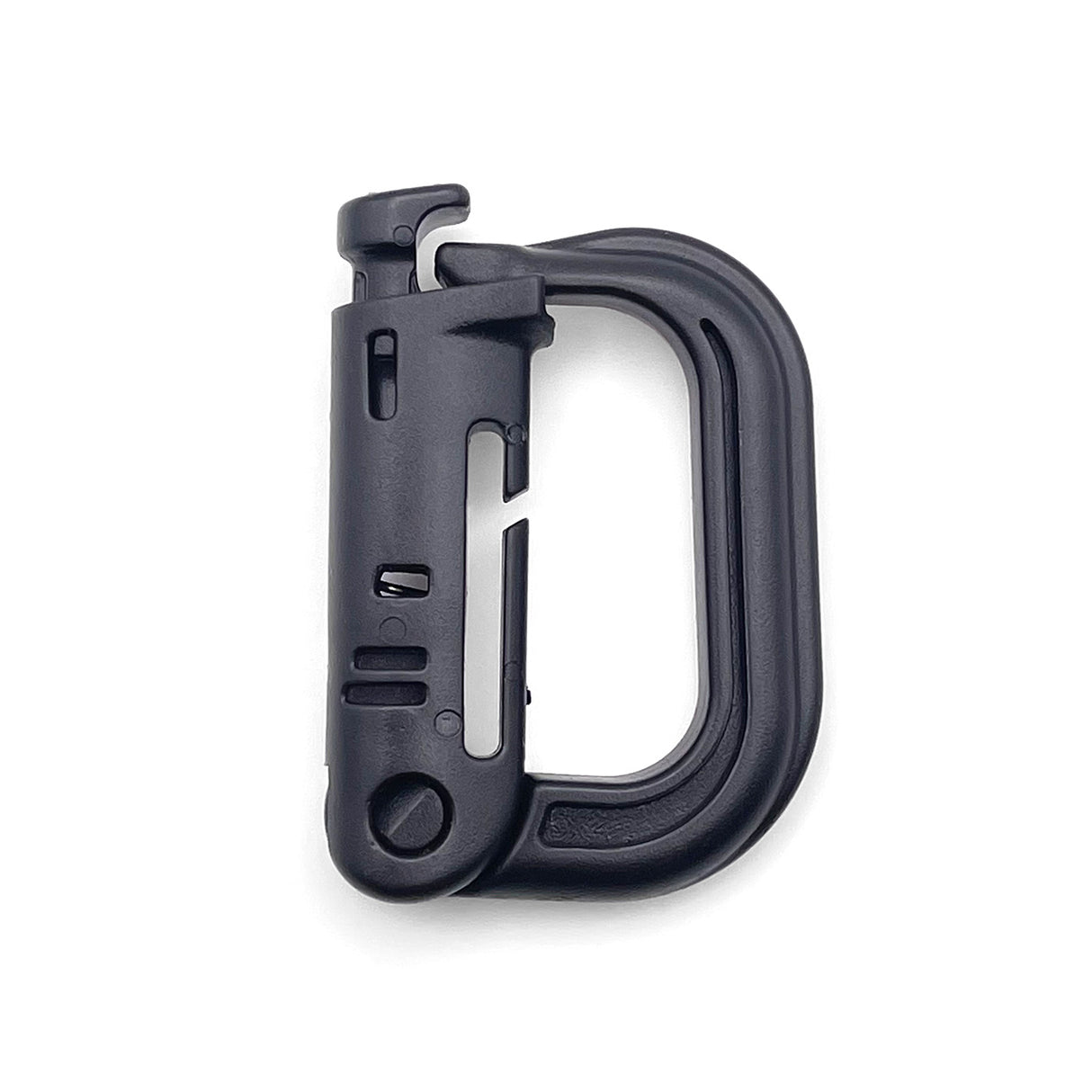 MOLLE Locking D-Ring: Polymer Carabiner Clip