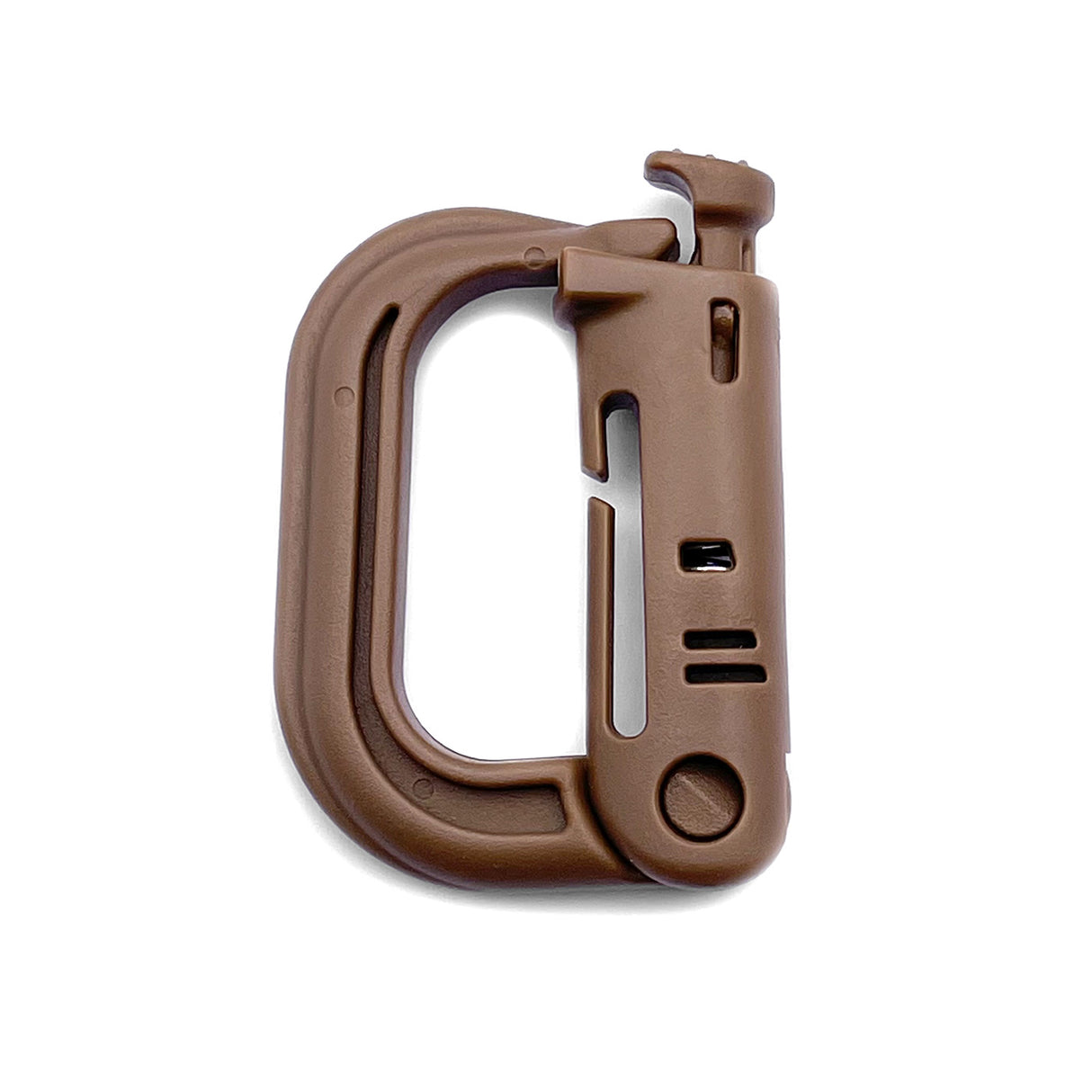 MOLLE Locking D-Ring: Polymer Carabiner Clip