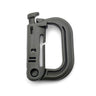 MOLLE Locking D-Ring: Polymer Carabiner Clip