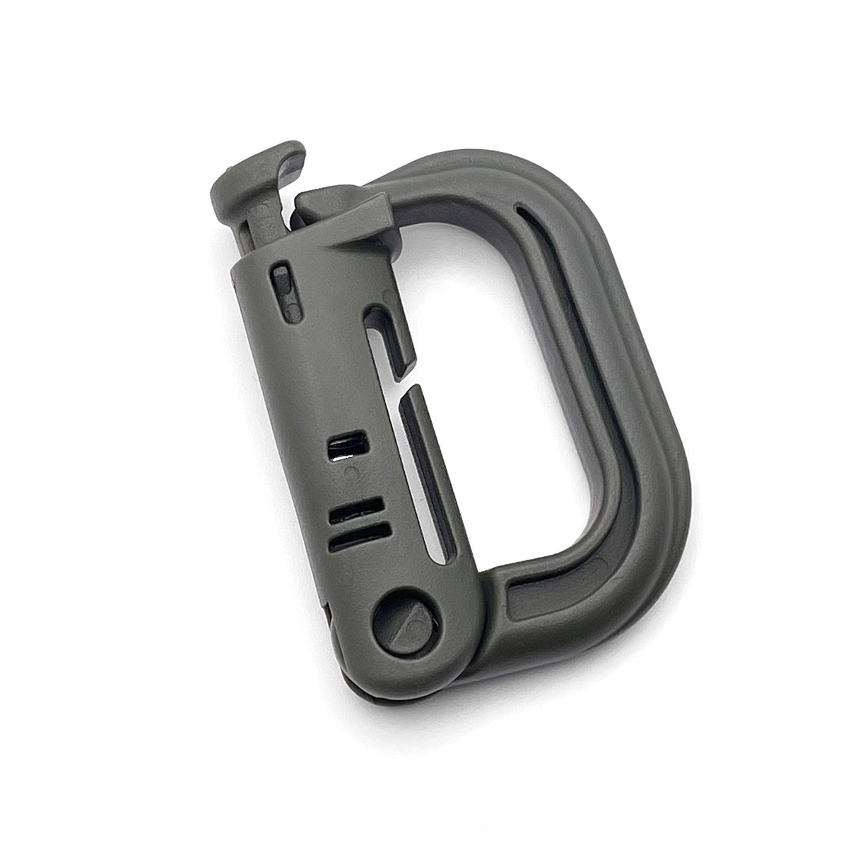 MOLLE Locking D-Ring: Polymer Carabiner Clip