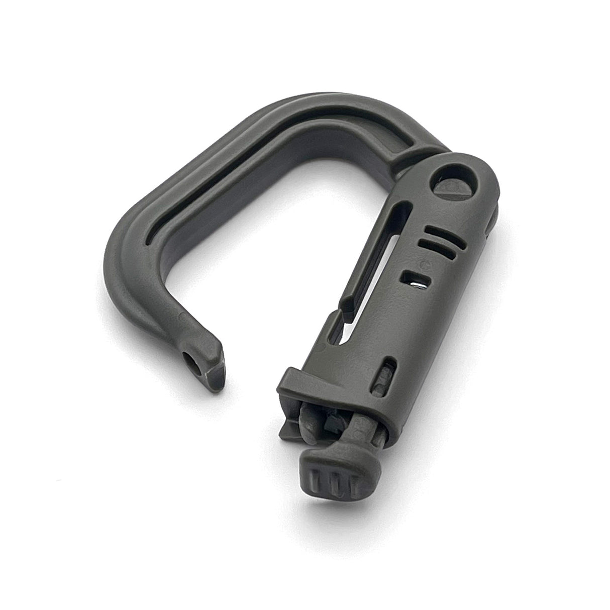 MOLLE Locking D-Ring: Polymer Carabiner Clip