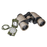 Praktica Falcon 8x40mm Wide Angle Porro Prism Field Binoculars with compass  in Sand from above