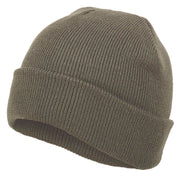 Highlander Deluxe Watch Cap in Ranger Green - front view on white background