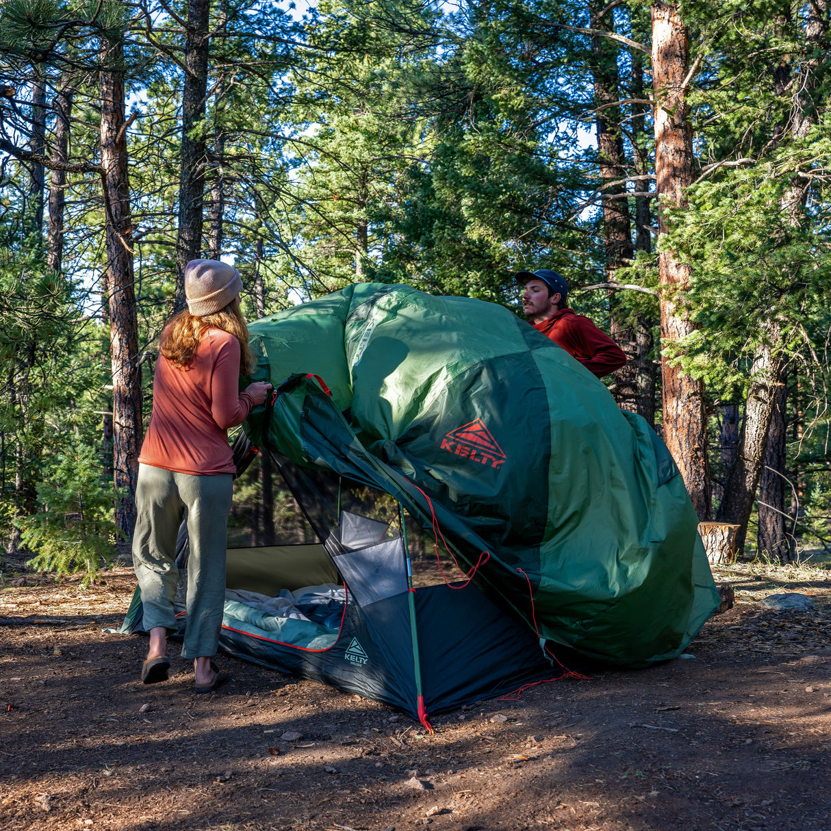 Kelty Wireless 2P Tent - Dill Black Forest alternate view 2