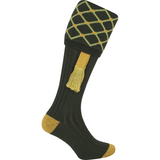 Jack Pyke Diamond Shooting Socks Green | Task Outdoor