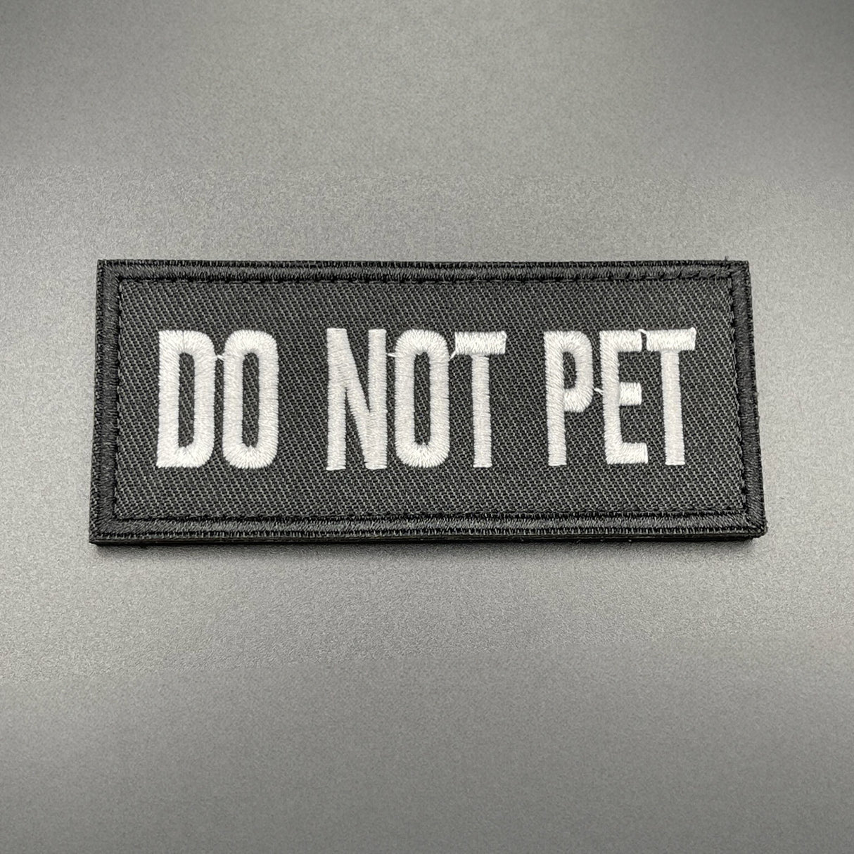 Do Not Pet Patch Black, Hook & Loop, 9cm | Task Outdoor