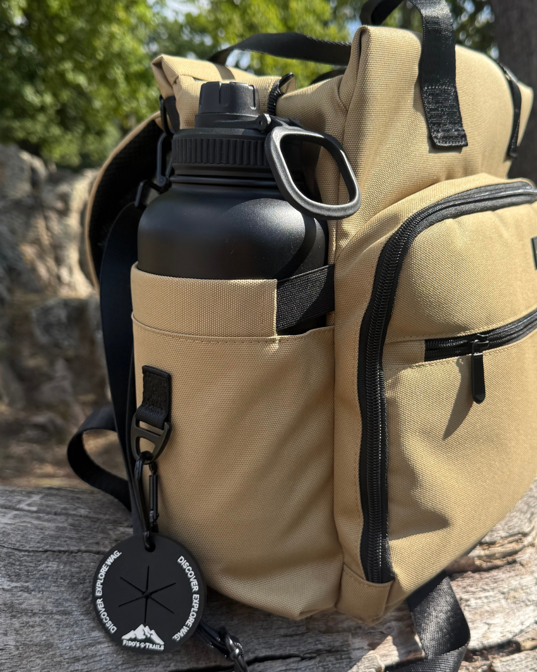 Fido's Trails Dog Weekender Travel Bag | Insulated Food Bag Set