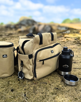 Fido's Trails Dog Weekender Travel Bag | Insulated Food Bag Set