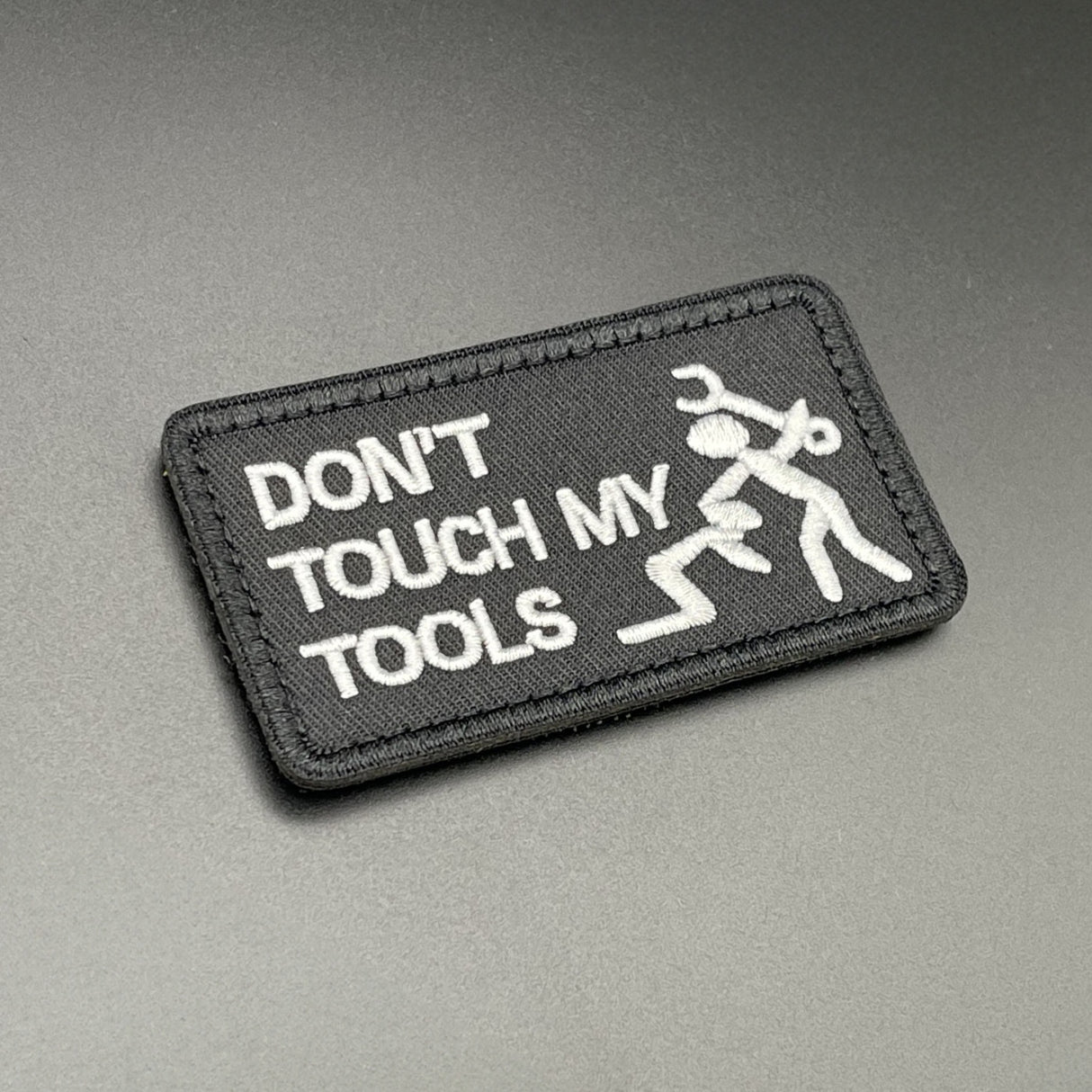 Don't Touch My Tools Patch, Hook & Loop, 8cm | Task Outdoor