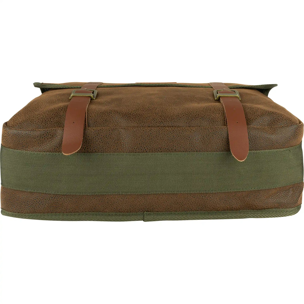 Jack Pyke Doutex Dog Bag - Brown base with leather strap loops