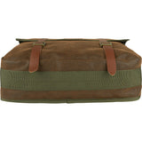 Jack Pyke Doutex Dog Bag - Brown base with leather strap loops