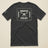 Drone Pilot Double Sided T-Shirt in Dark Grey, laid flat, back view