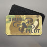 Quad Blade Drone Pilot Patch MTP: Laser Cut, Hook & Loop | Task Outdoor