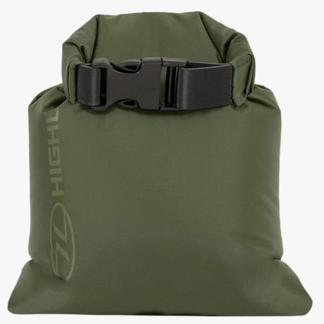 Highlander Dry Sack Pouch Olive Green 1L | Task Outdoor