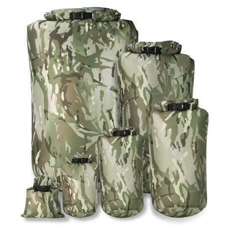 Highlander Lightweight Waterproof Dry Bag - HMTC - all on white background