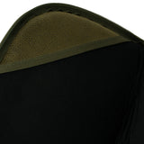 Green Jack Pyke Duotex Shotgun Slip unzipped, pebbled Duotex outer against the black padded lining