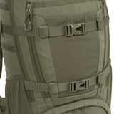 Highlander Eagle 3 Rucksack in ranger green buckle close up