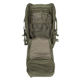 Highlander Eagle 3 Rucksack full opening main compartment in ranger green