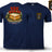 Egg Banjo Army Classic Double Print T-Shirt - Navy Blue