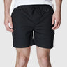 Elwood Men's Elastic Basic Short - Black colourway front