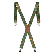 Jack Pyke Elasticated Braces - Pheasant print front