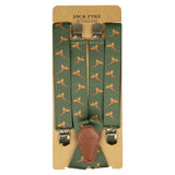 Jack Pyke Elasticated Braces with Pheasants