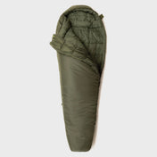 Snugpak Softie Elite 4 WGTE Sleeping Bag in Olive Green - open showing interior