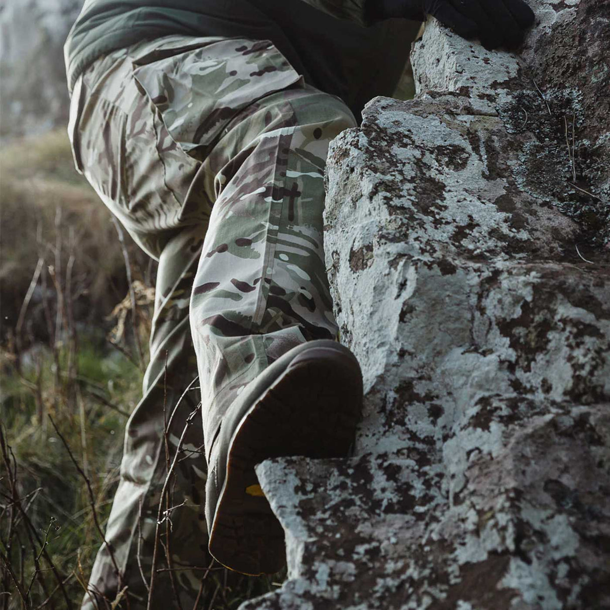 Highlander Elite Ripstop Trousers HMTC Camo | Task Outdoor